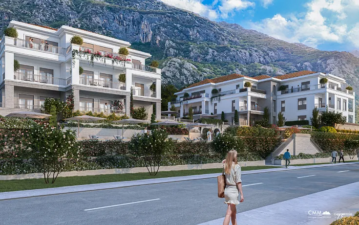 Lüks bir kompleks içinde SPA alanına sahip daireler